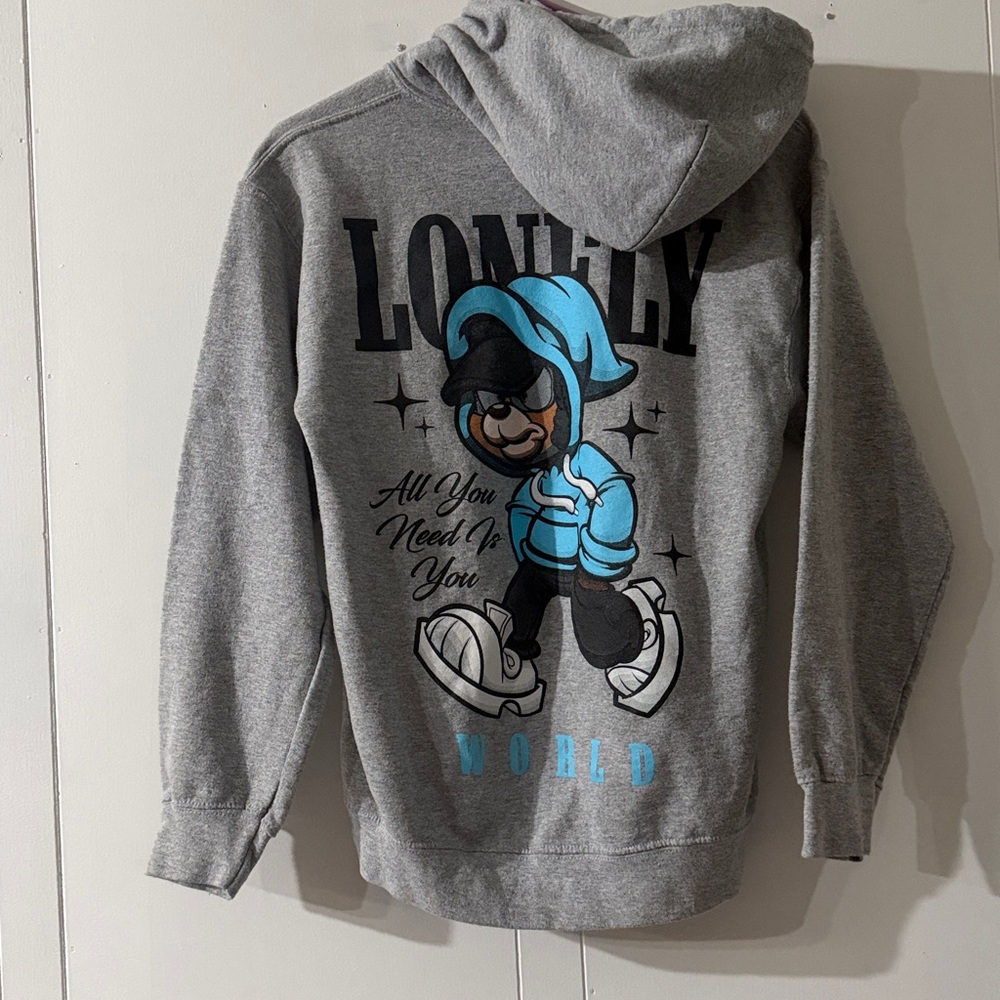 Lonely World Hoodie Size small